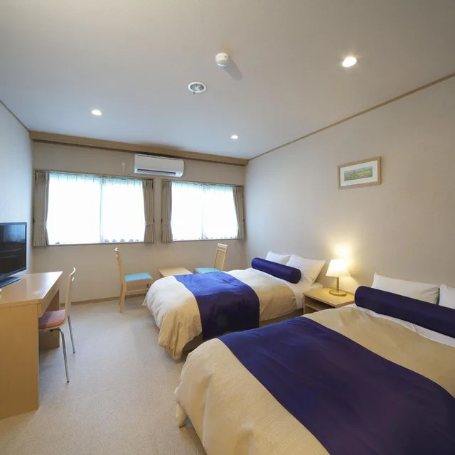 غرفة بسريرين منفصلين بإطلالة على الجبل، Kichimu Hotel (ex. Michitekuru Kokoro No Yado Kichimu) 2/7