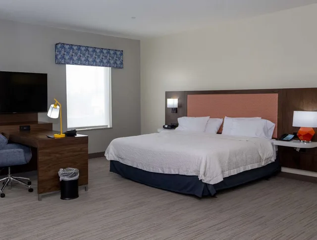 غرفة بريميوم بسرير كينج مع أريكة، Hampton Inn & Suites Riverton 4/7