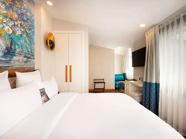 غرفة ديلوكس بسرير مزدوج مع أريكة، Mercure Istanbul Sirkeci 7/10