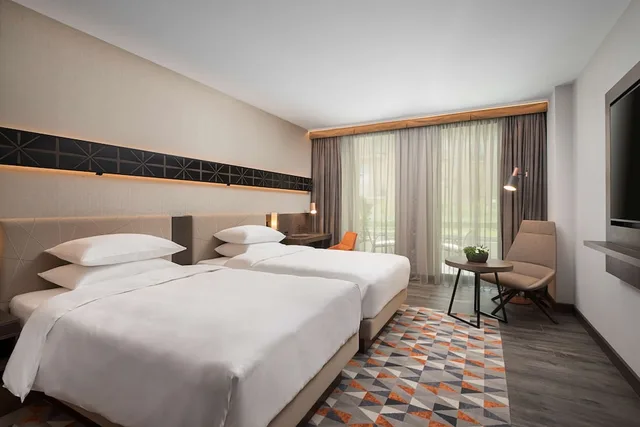 غرفة بسريرين منفصلين، Hyatt Regency Sofia 1/2
