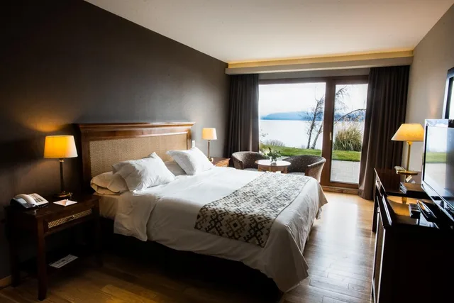 غرفة سوبيريور بإطلالة على البحيرة، Cacique Inacayal Lake & Spa Hotel 3/4