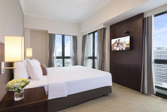 غرفة ديلوكس بسرير كينج بغرفة نوم واحدة، Somerset Grand Hanoi Hotel 1/1