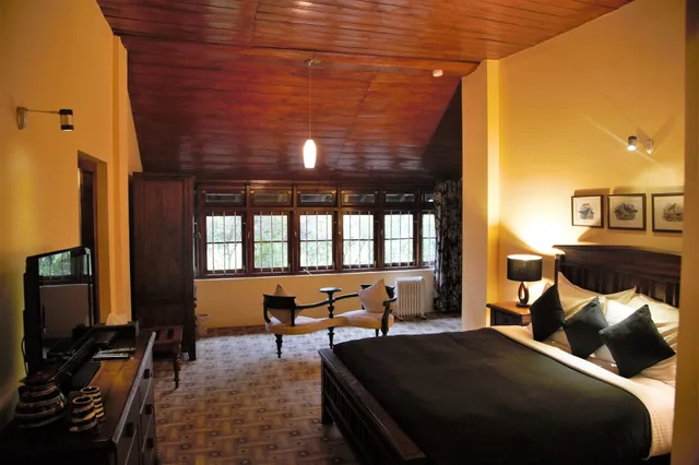غرفة سوبيريور بسريرين منفصلين بإطلالة على الحديقة بغرفة نوم واحدة، Ferncliff Bungalow 1/6