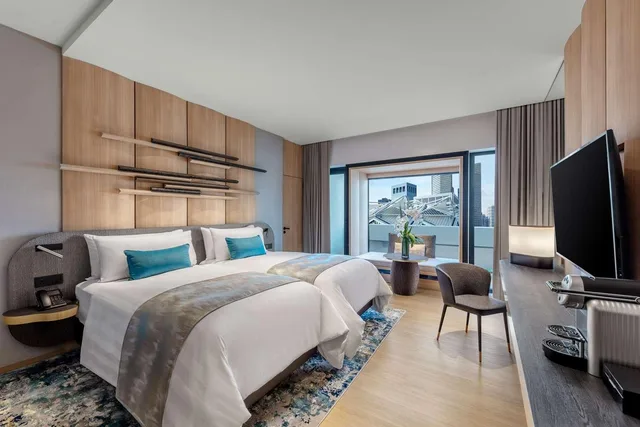 Lifestyle, Premier, King and Twin Beds, Balcony، PARKROYAL COLLECTION Marina Bay 3/3