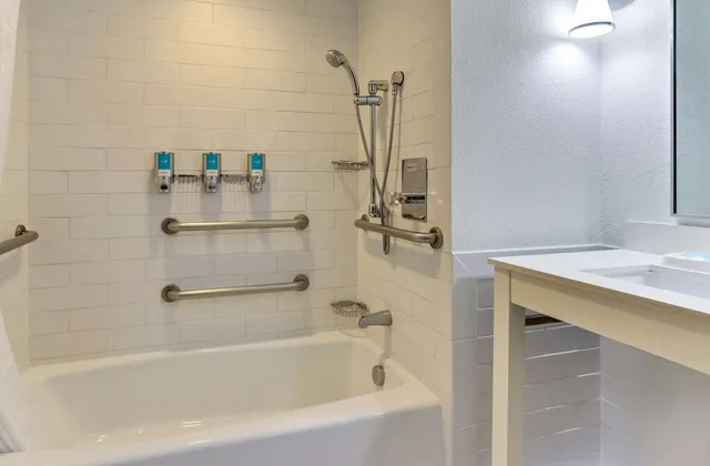 غرفة ديلوكس بسرير مزدوج لذوي الإعاقة، Wyndham Garden San Antonio Airport Northeast 2/2