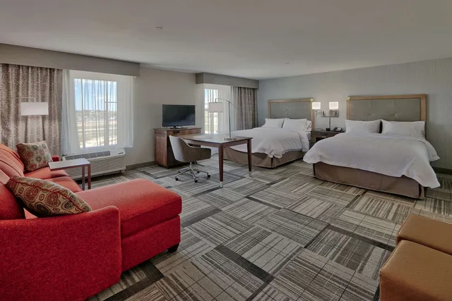 جناح استوديو بسريرين كوين، Hampton Inn and Suites Artesia 2/4