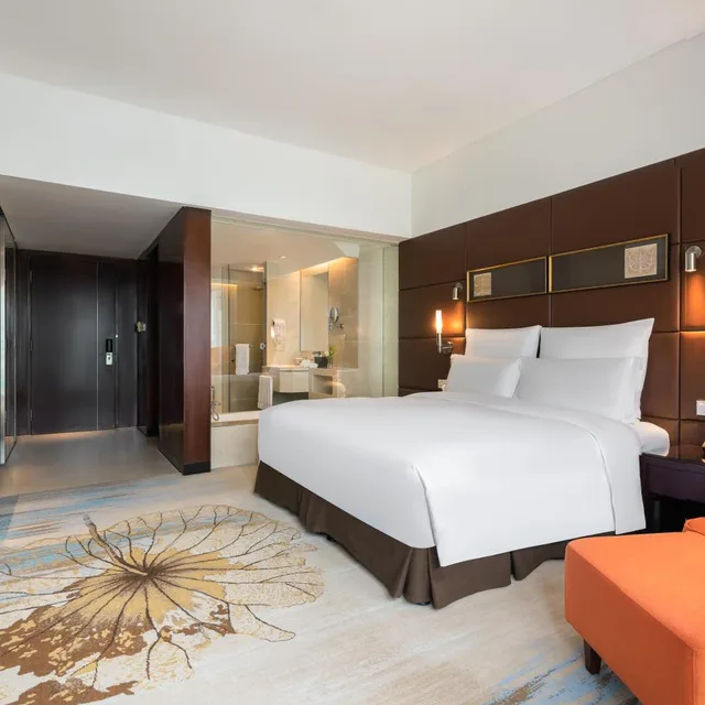 غرفة ديلوكس بسرير كينج بإطلالة، Pullman Guangzhou Baiyun Airport Hotel 3/8