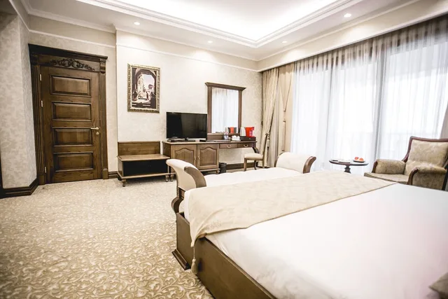 جناح بريميوم بسرير كينج بغرفة نوم واحدة، Shamakhi Palace Sharadil Hotel 1/5