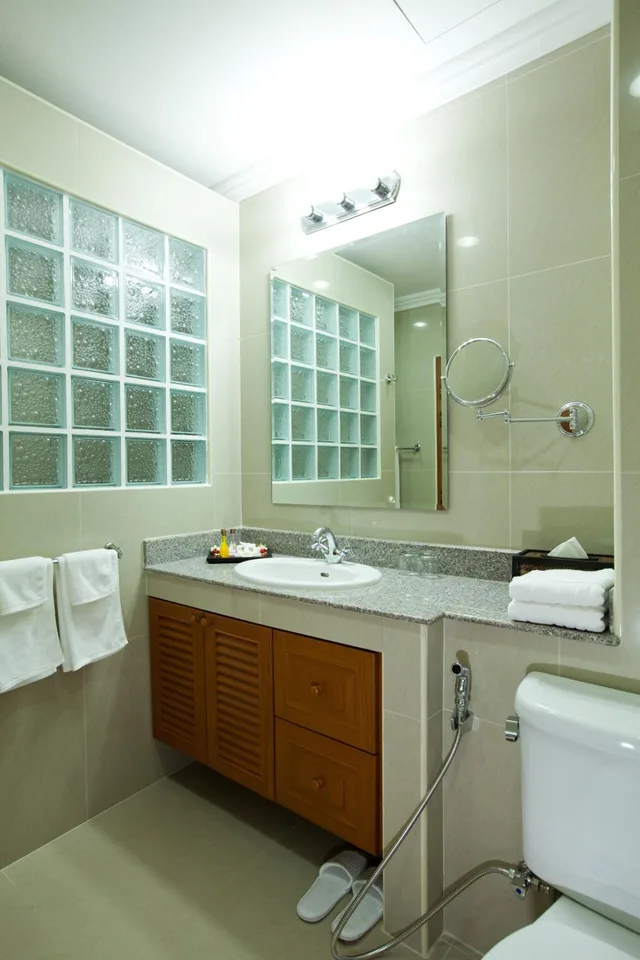 شقة بسرير كينج وسرير كوين بغرفتي نوم، Baan Souy Resort 9/9