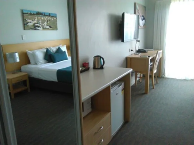 غرفة بسريرين منفصلين لذوي الإعاقة، Manly Marina Cove Motel Brisbane 1/1