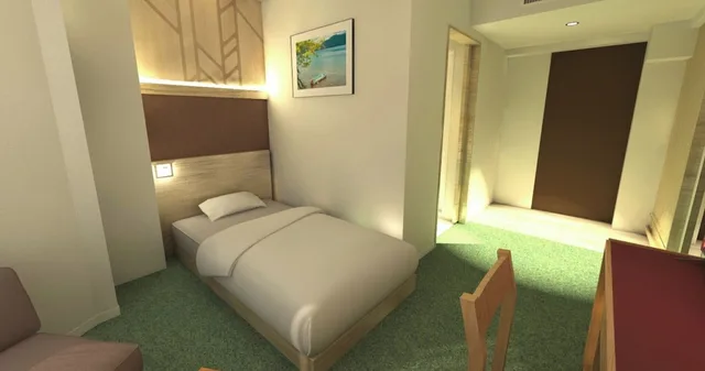 غرفة قياسية مفردة بسرير فردي، Adex Inn 1/1