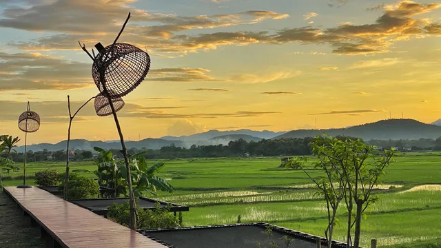 بنغل بسريرين منفصلين، Nan Seasons Boutique Resort 1/1