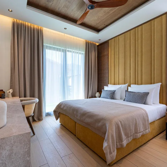 غرفة بسرير مزدوج بإطلالة على البحر، Palazzo Del Mare Essenza 2/6
