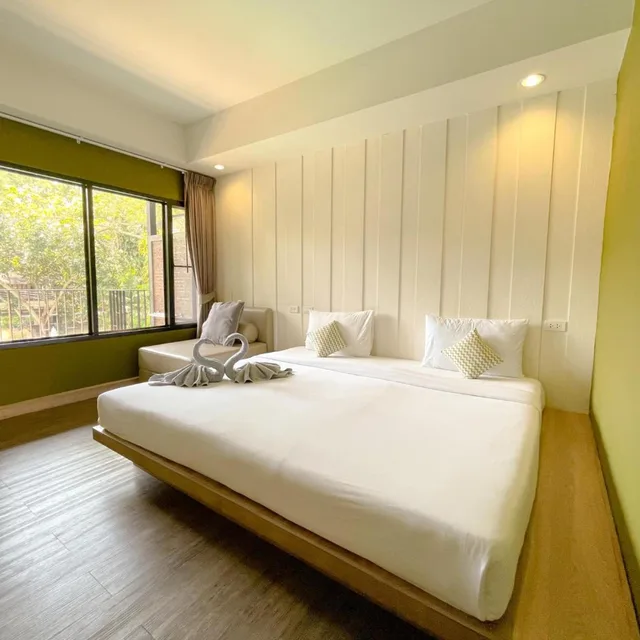 غرفة ديلوكس بسرير مزدوج أو سريرين منفصلين، Samed Hideaway Resort 3/10