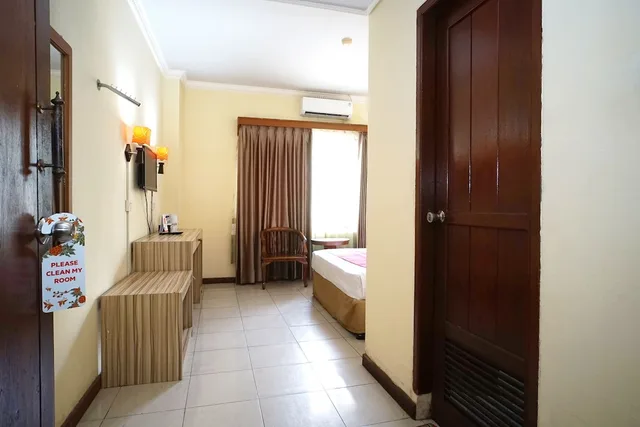 غرفة ديلوكس بسرير مزدوج، OYO 2015 Bandara Hotel Balikpapan 6/7