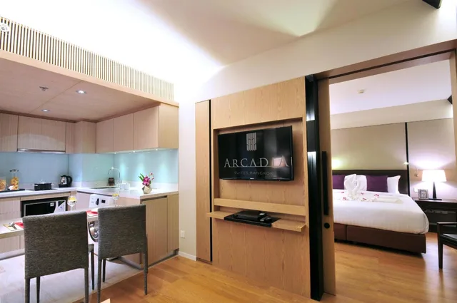 جناح سوبيريور بغرفة نوم واحدة، Arcadia Suites Bangkok 3/10