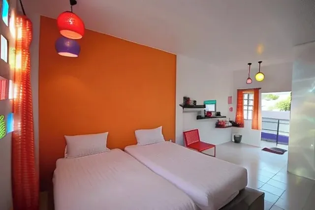 غرفة قياسية بسريرين منفصلين، Na-Rak-O Resort 1/3