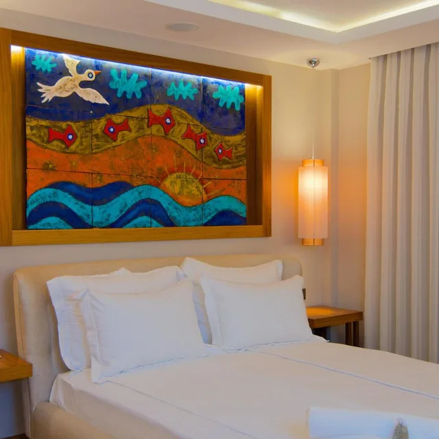 غرفة ديلوكس بسرير مزدوج بإطلالة على البحر، Marisol Boutique Hotel 3/10