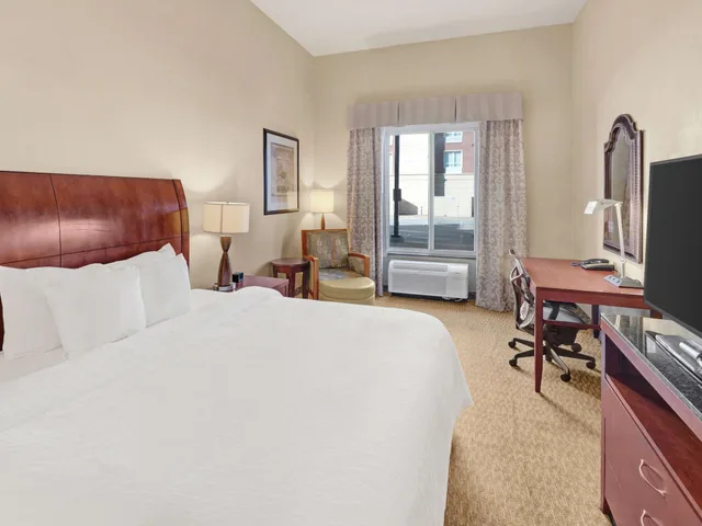 غرفة بسرير كينج لذوي الإعاقة، Hilton Garden Inn Oklahoma City North Quail Springs 1/2