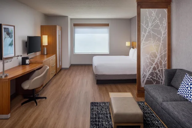 غرفة بسرير كينج مع أريكة، Hyatt Place Sumter/Downtown 4/6