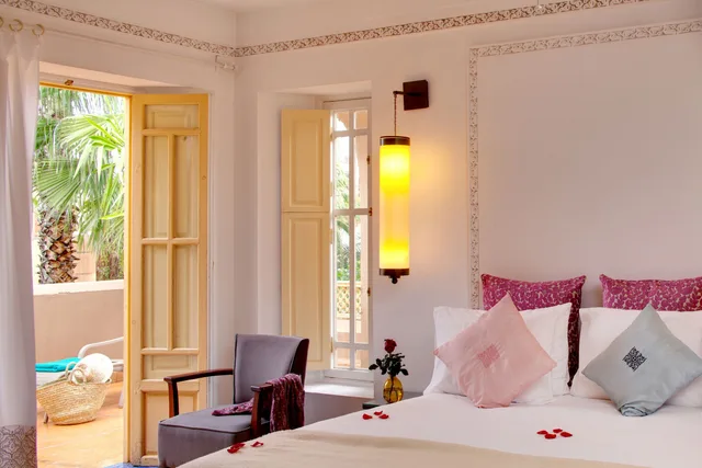 غرفة ديلوكس بسرير مزدوج، Les Jardins de la Medina 2/6