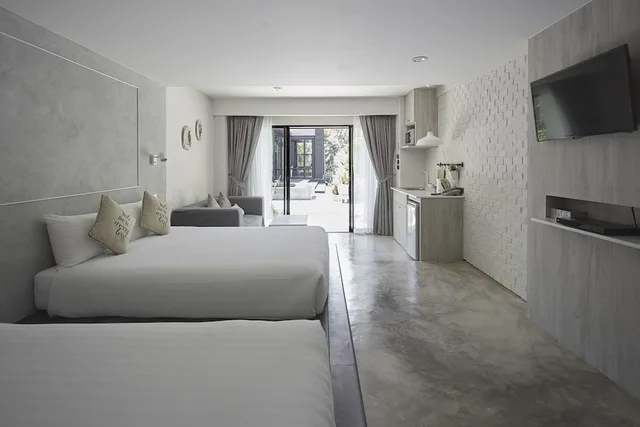 غرفة عائلية بسريرين كوين، SiamBeach Resort 2/3