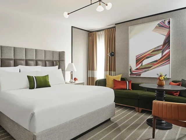 جناح فاخر بسرير كينج، 21c Museum Hotel St Louis 1/2