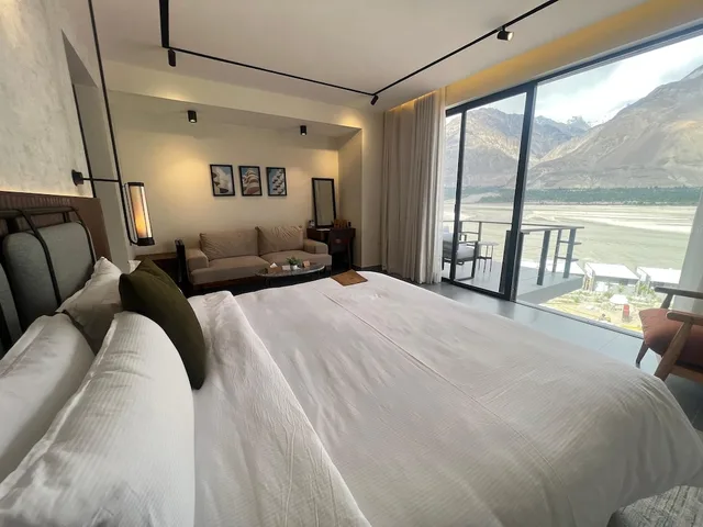 غرفة ديلوكس بسرير مزدوج، Himmel Skardu by Luxus 1/4