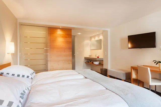غرفة سوبيريور بسرير كوين، Allalin Relais Du Silence Hotel 6/10