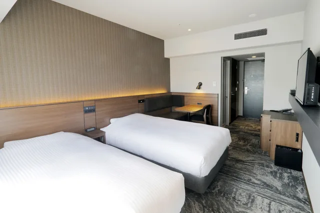 غرفة بسريرين منفصلين، JR INN Hakodate 1/1