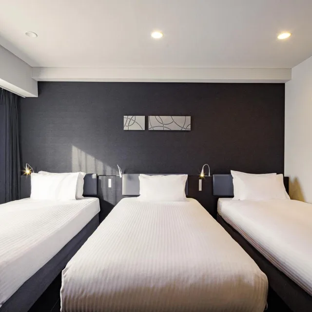 غرفة سوبيريور ثلاثية، HOTEL AMANEK Osaka Namba 1/4