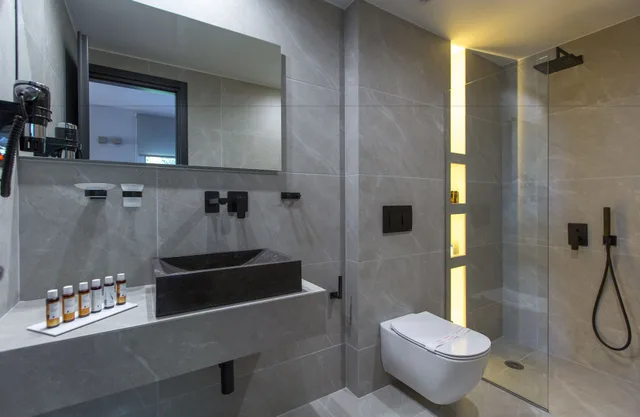 جناح بسرير مزدوج بغرفة نوم واحدة، Anthemion Suites And Villas 6/9