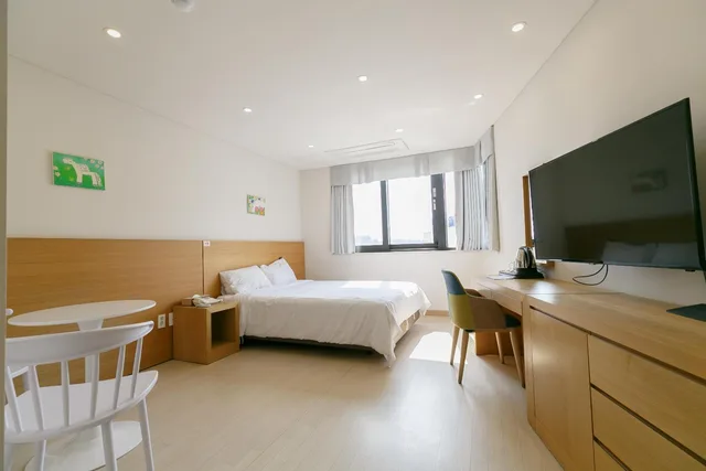 غرفة بسرير مزدوج، BK HOTEL JEJU 6/10