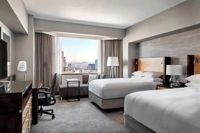 Club, 2 Double Beds, City or Bay View، San Francisco Marriott Union Square 2/4