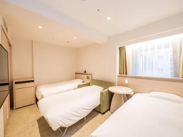 Universal, Twin Beds, 3 Beds, Main Building، Richmond Hotel Sendai 1/3