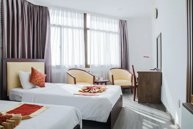 غرفة ديلوكس بسريرين منفصلين، Vung Tau P T Hotel 2/6