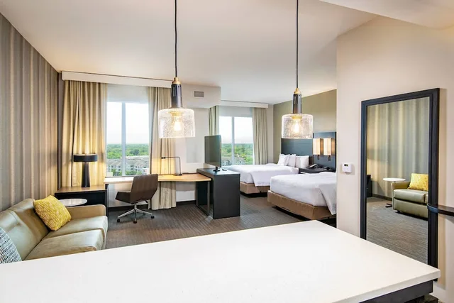 استوديو بسريرين كوين بإطلالة على المدينة مع أريكة لذوي الإعاقة، Residence Inn Houston Medical Center Nrg Park Ex Residence Inn By Marriott Me 1/1