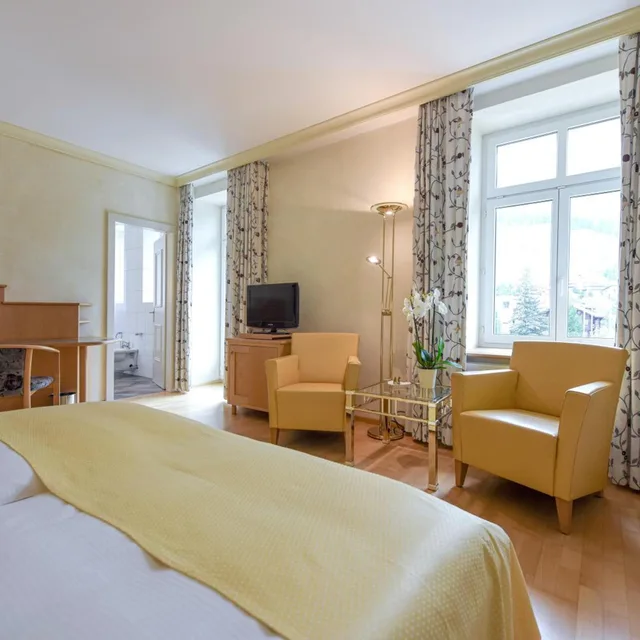 غرفة كلاسيكية بسرير مزدوج بشرفة، Cresta Palace 3/4