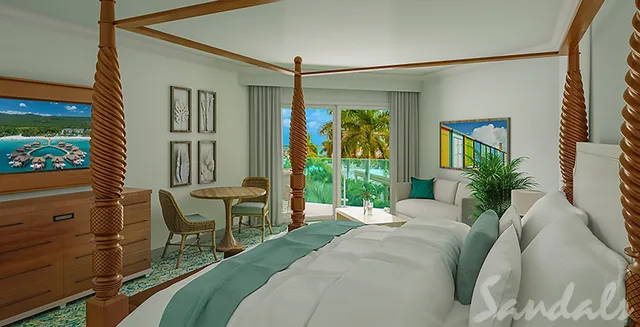 West Bay, Penthouse, Suite, Ocean View, Club Floor, Sandals Royal Bahamian - Adults Only 2/4