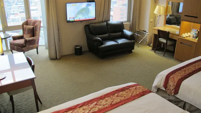 غرفة عائلية رباعية بسريرين مزدوجين، York Hotel 10/10