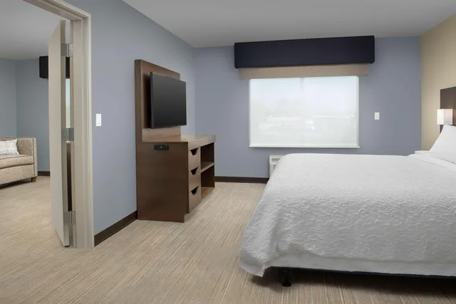 جناح بسرير كينج بغرفة نوم واحدة لذوي الإعاقة، Hampton Inn Warroad 1/3