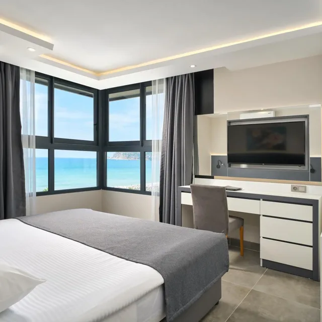 غرفة ديلوكس بسرير مزدوج أو سريرين منفصلين، Krizantem Hotel 5/10