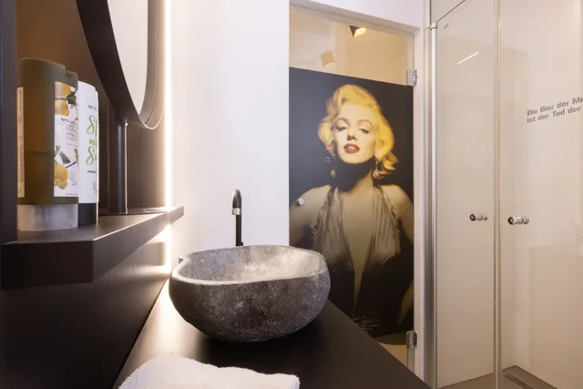غرفة مفردة بسرير كوين، Das Edlinger Hotel - Salzburg 2/2