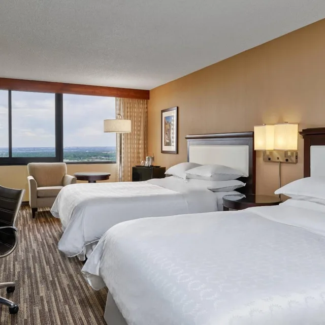 غرفة ديلوكس بسريرين كوين، Sheraton Denver West Hotel 1/2