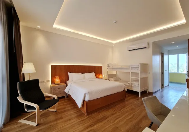 غرفة سوبيريور عائلية بسرير مزدوج وسرير بطابقين وسرير بطابقين، Phuphaphung Resort 3/4