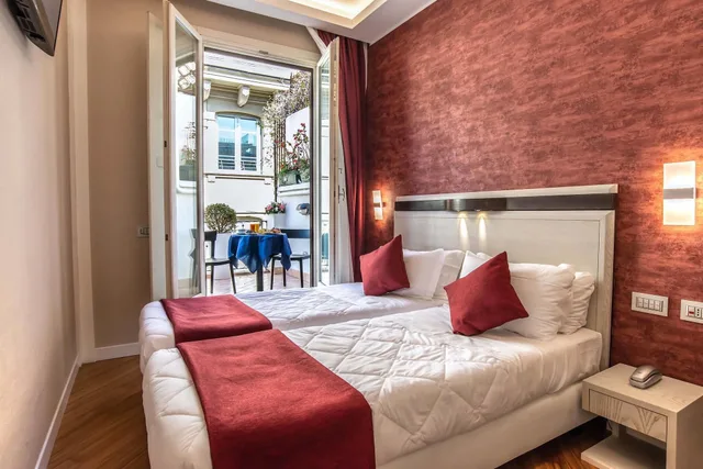 غرفة سوبيريور بسرير مزدوج أو سريرين منفصلين، Hotel Memphis 2/3