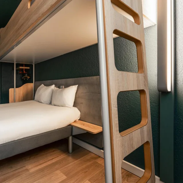 غرفة بسرير بطابقين، Ibis Budget Le Treport Mers Les Bains 4/10