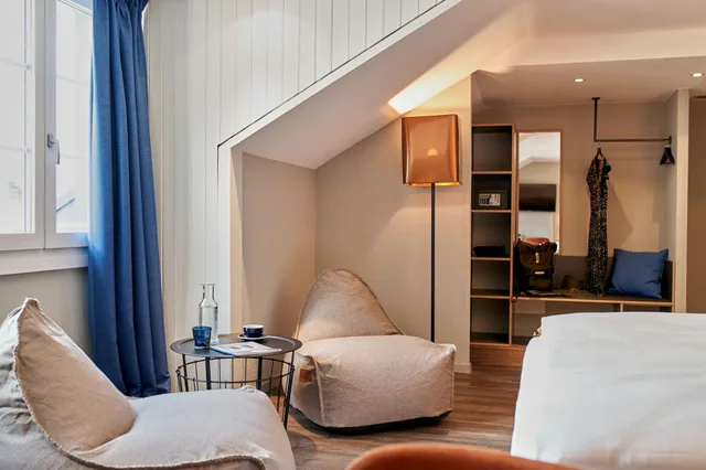 غرفة كومفورت مفردة، THE HEY HOTEL INTERLAKEN 2/7