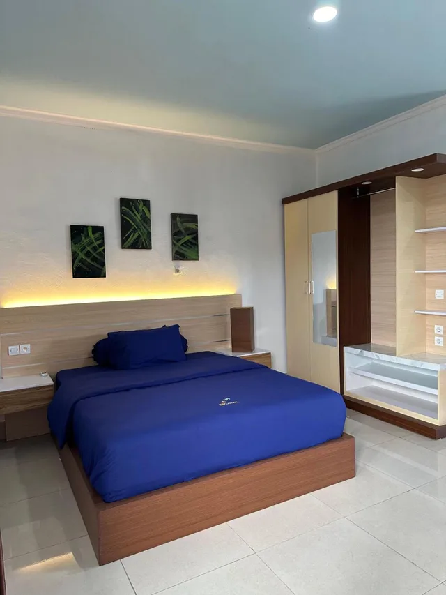 غرفة ديلوكس بسرير مزدوج، Hotel Any Lestari Lakey 2/3