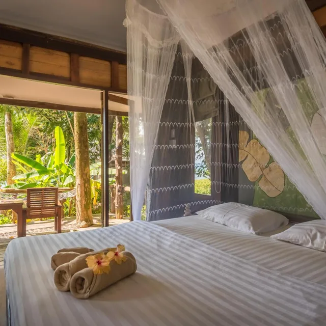 بنغل بإطلالة على البحر، Koh Kood Resort 10/10